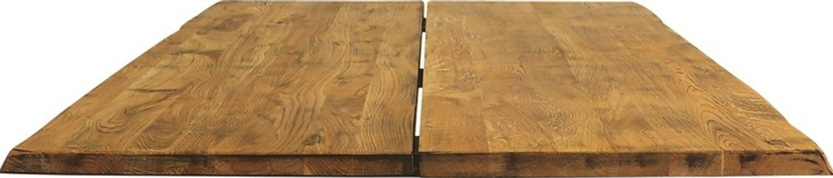 Bordplade Til Café- Og Sofabord House Of Sander Curve Egetræ Vintage 72x72x3 Cm