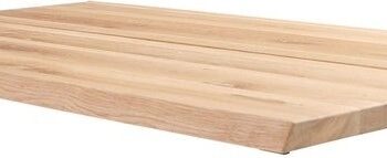 Bordplade Til Cafe- Og Sofabord House Of Sander Curve Egetræ Natur 130x72 Cm