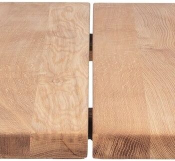 Bordplade Til Plankebord House Of Sander Hugin Massivt Egetræ Natur 250x103x4 Cm