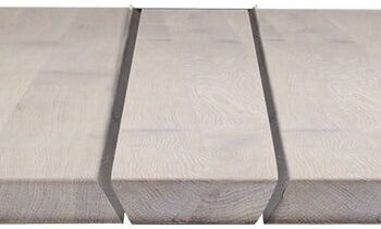 Bordplade Til Plankebord House Of Sander Ragnar   Hvid Egetræ 240x103x4 Cm