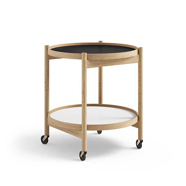 Brdr  Krüger Bølling Bakkebord 50 Cm  Eg Olie Bakke  : Base   Bakke  : Base  : Erling Christensen Møbler