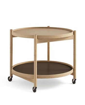 Brdr  Krüger Bølling Bakkebord 60 Cm  Eg Olie  Bakke  : Earth   Bakke  : Base  : Erling Christensen Møbler