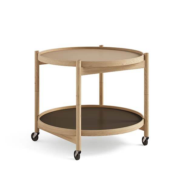 Brdr Krüger Bølling Bakkebord 60 Cm Eg Olie Bakke : Earth Bakke : Base : Erling Christensen Møbler