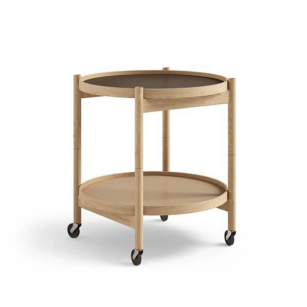 Brdr  Krüger Bølling Bakkebord 50 Cm  Eg Olie Bakke  : Earth   Bakke  : Earth  : Erling Christensen Møbler