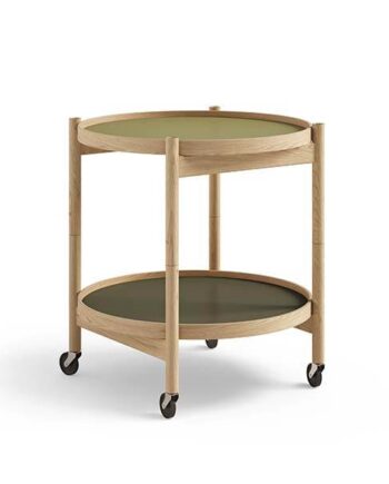 Brdr  Krüger Bølling Bakkebord 50 Cm  Eg Olie Bakke  : Leaf   Bakke  : Leaf  : Erling Christensen Møbler