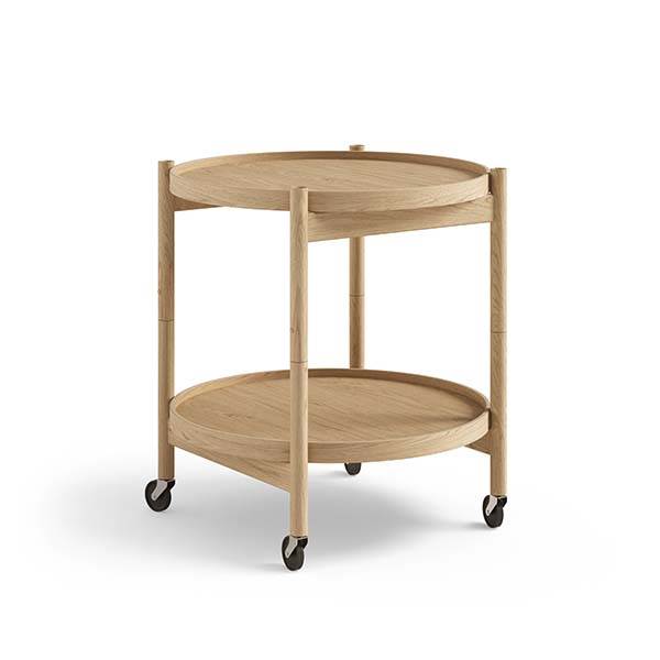 Brdr Krüger Bølling Bakkebord 50 Cm Eg Olie Bakke : Olieret Eg Bakke : Olieret Eg : Erling Christensen Møbler