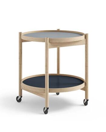 Brdr  Krüger Bølling Bakkebord 50 Cm  Eg Ubehandlet  Bakke  : Water   Bakke  : Water  : Erling Christensen Møbler