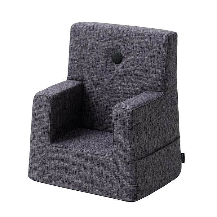 By Klip Klap By Klipklap Kk Kids Chair Blue Grey   Grey Buttons : Erling Christensen Møbler  : Erling Christensen Møbler