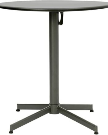 Cafébord House Doctor Helo ø70 Cm Grøn Jern Udendørs Og Indendørs Altanbord