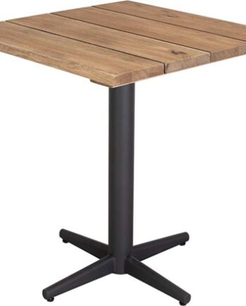 Café- Og Havebord House Of Sander Outland Antik Brun Egetræ ø66   H2   Cm