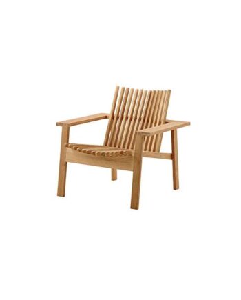 Cane-line Amaze Loungestol Teak Stabelbar  : Erling Christensen Møbler