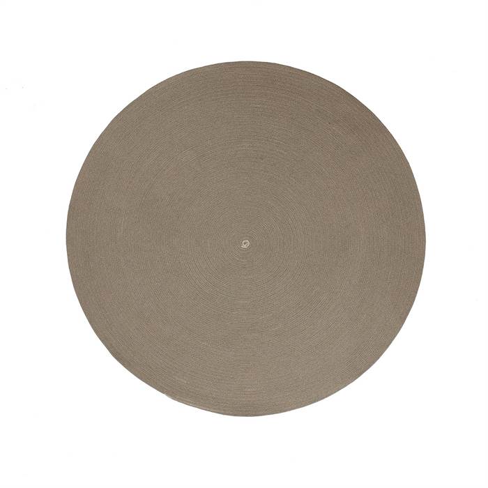 Cane-line Circle Udendørstæppe Taupe ø140 Cm  : Erling Christensen Møbler