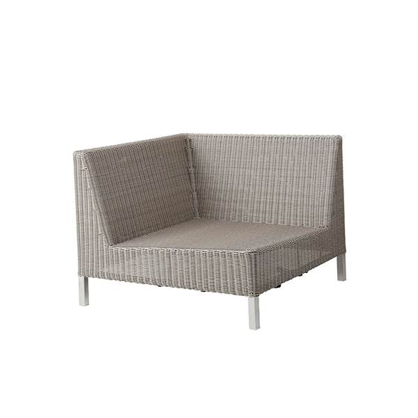 Cane-line Connect Hjørne Modul  Taupe  : Erling Christensen Møbler