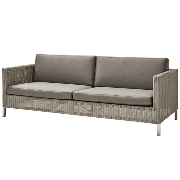 Cane-line Connect  -pers Havesofa Taupe  Hynde   Taupe  : Erling Christensen Møbler