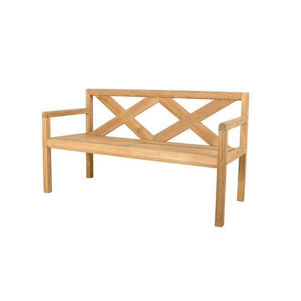 Cane-line Grace  -pers  Bænk Teak    Hynder  : Erling Christensen Møbler