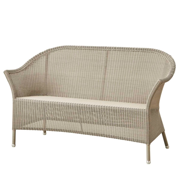 Cane-line Lansing  -personers Havesofa Taupe  : Erling Christensen Møbler