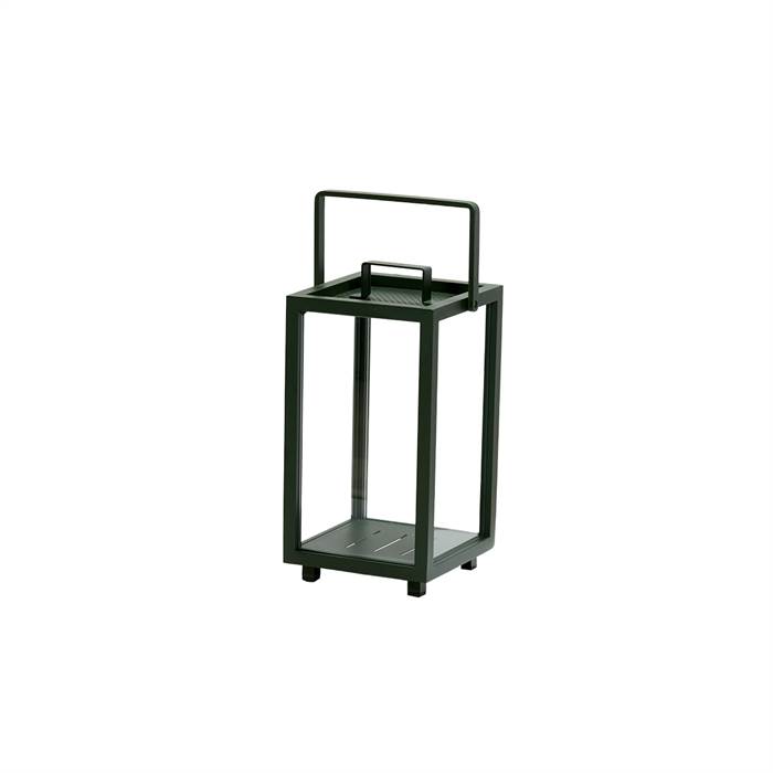Cane-line Lighthouse Lanterne Lille  : 42 Cm Dark Green Dark Green : Erling Christensen Møbler