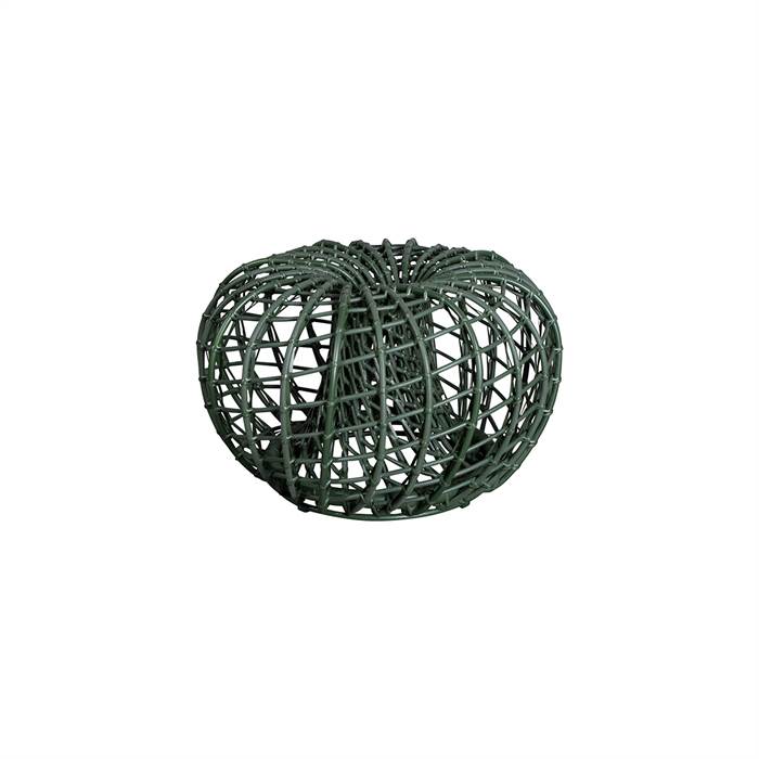 Cane-line Nest Fodskammel   Sofabord Dark Green Lille  : Erling Christensen Møbler
