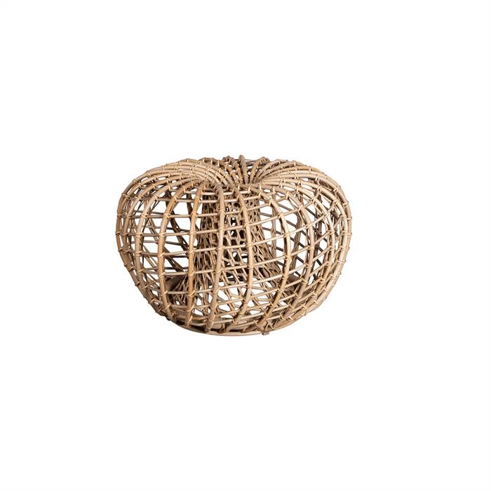 Cane-line Nest Fodskammel   Sofabord Natur Lille  : Erling Christensen Møbler