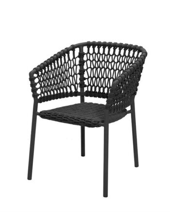 Cane-line Ocean Havestol Dark Grey  : Erling Christensen Møbler