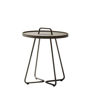 Cane-line On-the-move Sidebord Lille Taupe Taupe : Erling Christensen Møbler