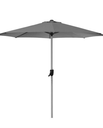 Cane-line Sunshade Parasol   Krank   300 Cm Antracit  : Erling Christensen Møbler