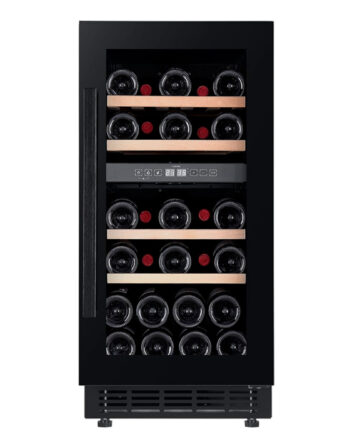 Cavin Arctic Collection 40d Fullglass Black Indbygget Vinkøleskab 28 Flasker