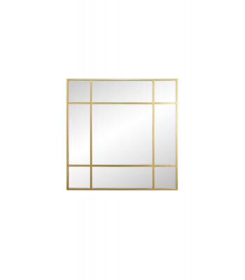 Cetus Spejl 150x150 Cm Guld