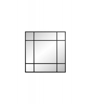 Cetus Spejl 150x150 Cm Sort