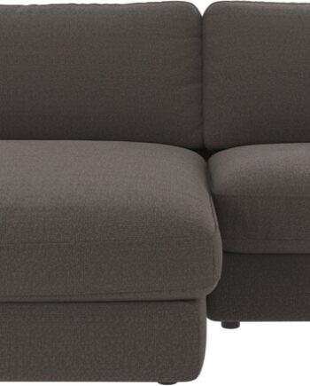 Chaiselong Sofa Rowico Duncan Rita Mørkegrå Stof 258x150x78 Cm Venstrevendt