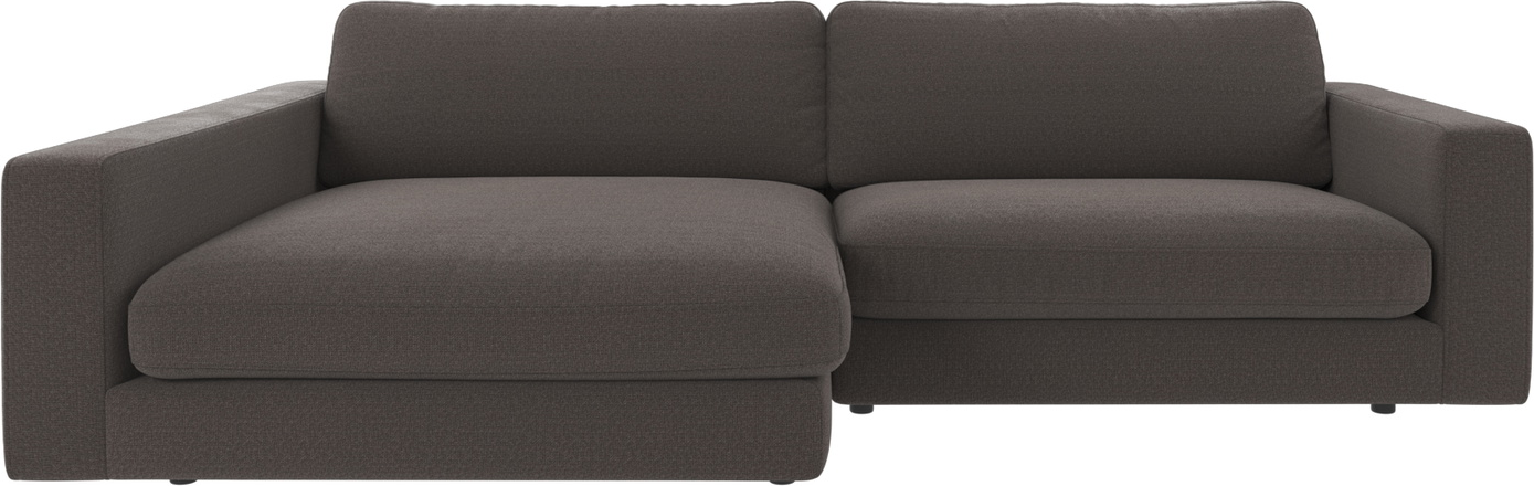 Chaiselong Sofa Rowico Duncan Rita Mørkegrå Stof 258x150x78 Cm Venstrevendt