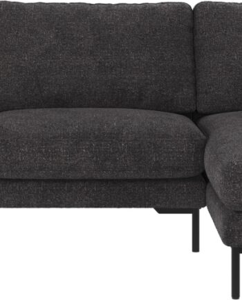Chaiselongsofa Højrevendt Rowico Corwin Robin Polyester Mørkegrå 270x160 Cm
