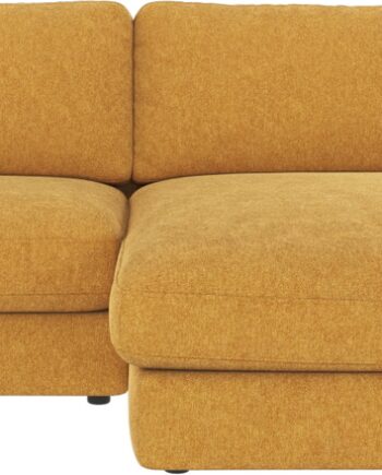 Chaiselongsofa Højrevendt Rowico Duncan Brenda Gul 258x150 Cm