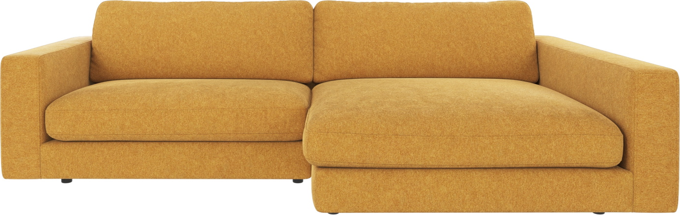 Chaiselongsofa Højrevendt Rowico Duncan Brenda Gul 258x150 Cm