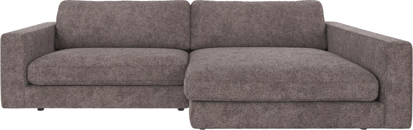 Chaiselongsofa Højrevendt Rowico Duncan   Mørkegrå Anna 18-stof H78xb258xd150 Cm