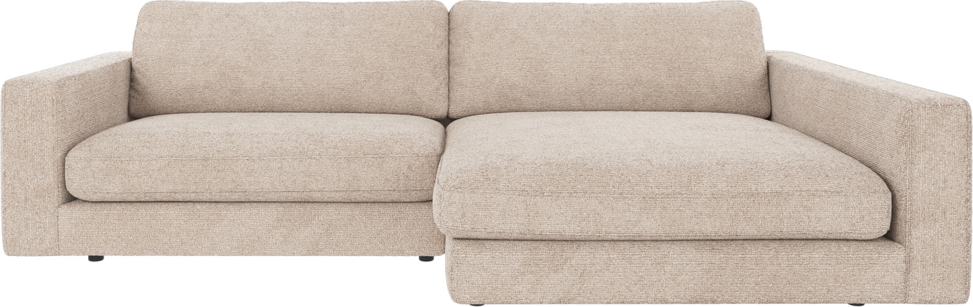 Chaiselongsofa Højrevendt Rowico Duncan Robin 01 Lysegrå H78   B258   D150 Cm