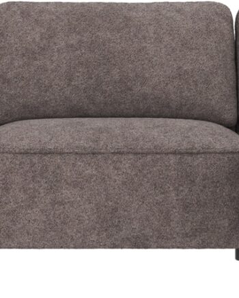 Chaiselongsofa Højrevendt Rowico Norris Anna 18 Mørkegrå Polyester