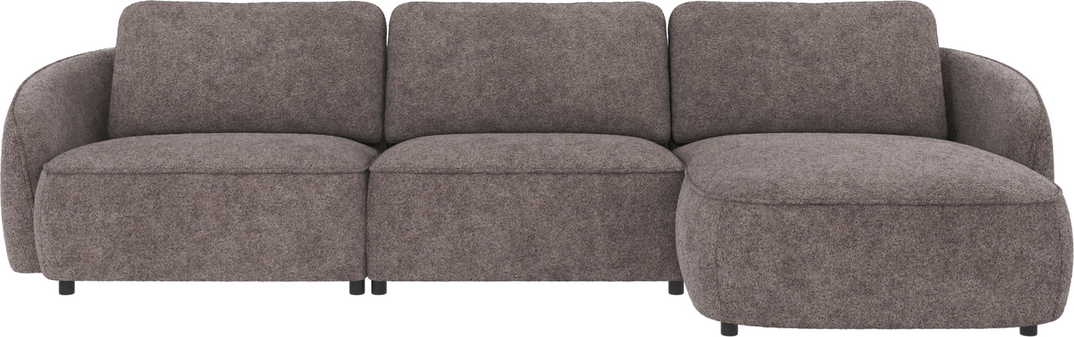 Chaiselongsofa Højrevendt Rowico Norris Anna 18 Mørkegrå Polyester