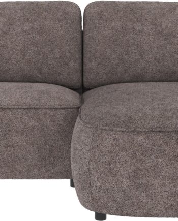 Chaiselongsofa Højrevendt Rowico Norris Fscâ -mix Mørkegrå Anna 18 Polyester B226   D162 Cm