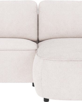 Chaiselongsofa Højrevendt Rowico Norris Hvid Greg Polyester 226 Cm Skandinavisk Design