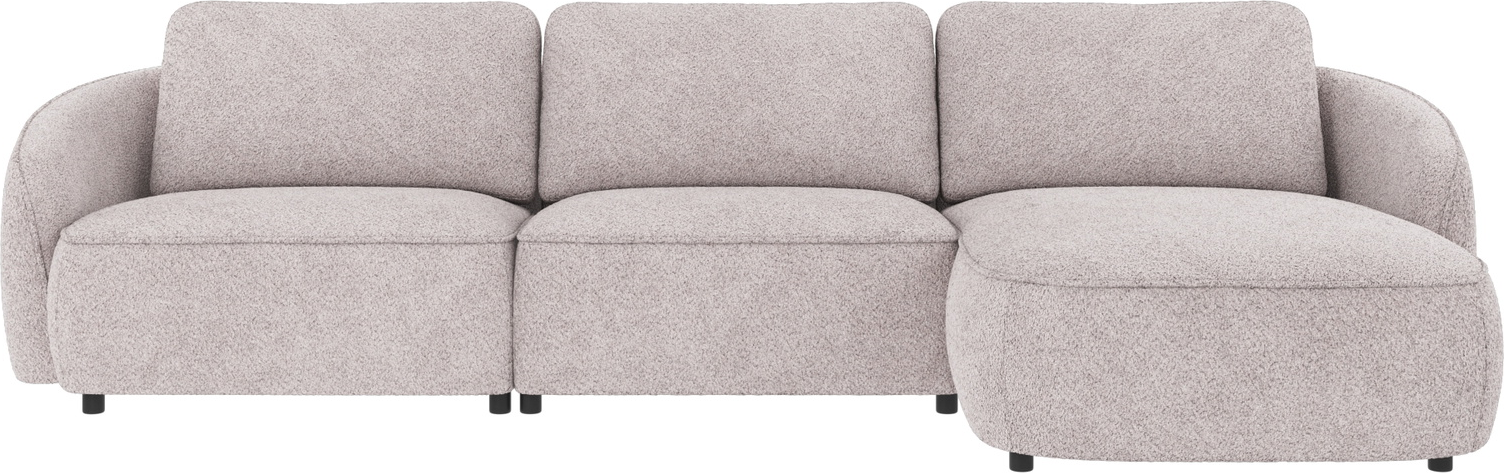 Chaiselongsofa Højrevendt Rowico Norris   Lysegråt Anna 15 Stof 319x162 Cm
