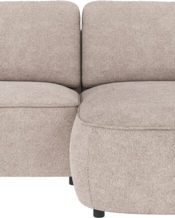 Chaiselongsofa Højrevendt Rowico Norris Lysegrå Stof Greg 17 226   162 Cm