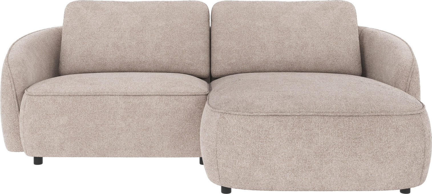 Chaiselongsofa Højrevendt Rowico Norris Lysegrå Stof Greg 17 226   162 Cm