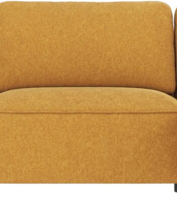 Chaiselongsofa Loungesofa Højrevendt Rowico Norris 319ã 162 Cm Sennepsgul Brenda 100  Polyester