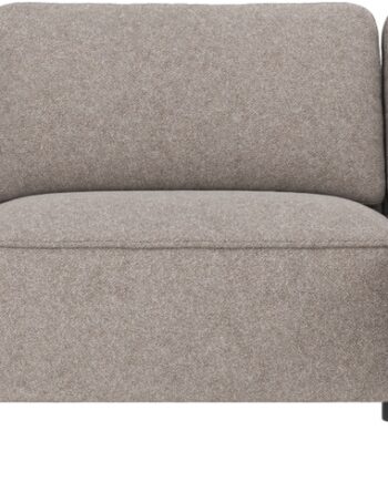 Chaiselongsofa Loungesofa Rowico Norris Bobby   Grå 319x162 Cm Polyester