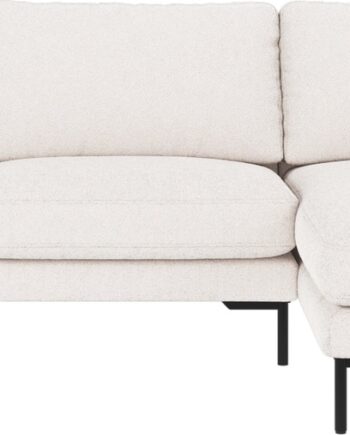 Chaiselongsofa Rowico Corwin Alice 101 Hvid Sort Højrevendt 270ã 160ã 83 Cm