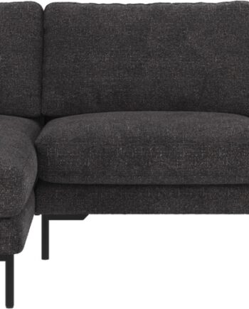 Chaiselongsofa Rowico Corwin   Robin 66 Mørkegrå Venstrevendt    -personers H83ã B270ã D160 Cm Fscâ -mix Stel