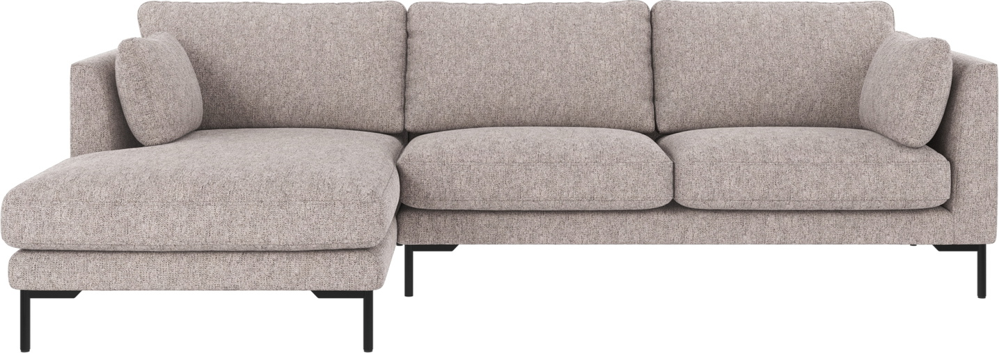 Chaiselongsofa Rowico Corwin Venstrevendt Grå Stof 270ã 160 Cm