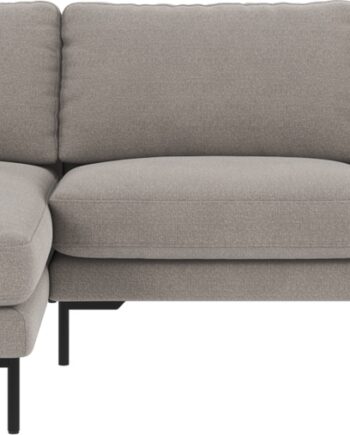 Chaiselongsofa Rowico Corwin Venstrevendt Lys Grå Rita-stof 270ã 160 Cm