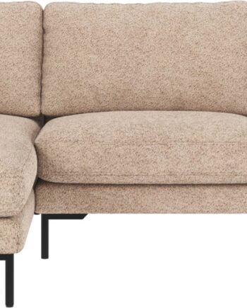 Chaiselongsofa Rowico Corwin Venstrevendt Lysebeige Anna-stof H83ã B270ã D160 Cm